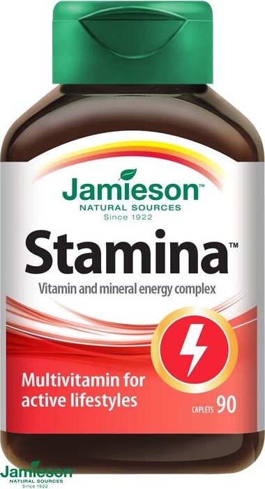 JAMIESON Stamina komplex vitamínů a miner.tbl.90