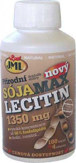 JML SójaMax Lecitin želatinové cps. 104x1350mg