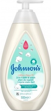 Johnsons Cottontouch koupel a mycí gel 2v1 500ml