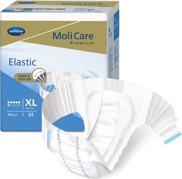 KALHOTKY ZALEPOVACÍ MOLICARE ELASTIC 6 KAPEK XL BOKY 140-175CM