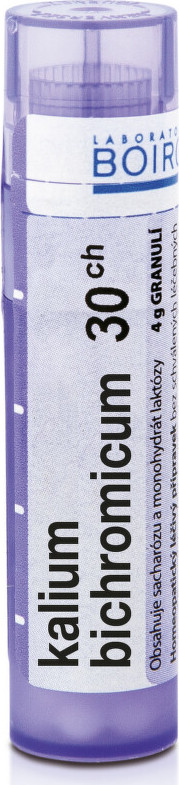 KALIUM BICHROMICUM 30CH granule 4G