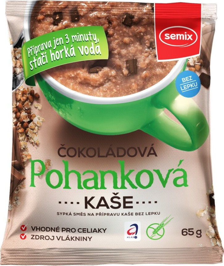 Kaše Pohanková čokoládová 65g