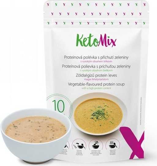 KetoMix Proteinová polévka zeleninová 250g