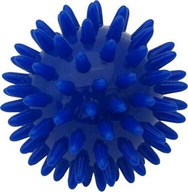 KineMAX Hedgehog Masážní míček ježek 6cm modrý