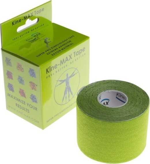 KineMAX SuperPro Ray. kinesiology tape zele.5cmx5m