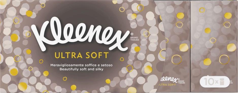 KLEENEX Kapesníky papírové Ultra Soft 10x9ks