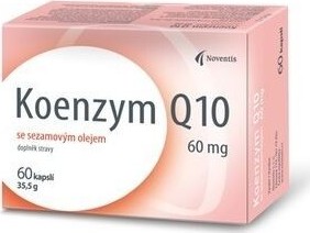 Koenzym Q10 60mg se sezamovým olejem cps.60