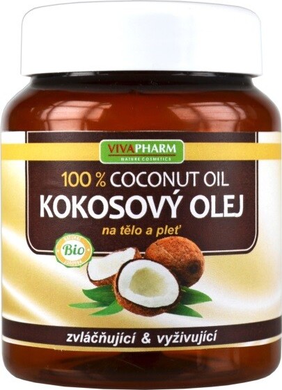 Kokosový olej 100% na tělo a pleť 380ml
