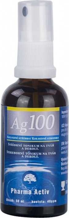 Koloidní stříbro Ag100 40ppm spray 50ml