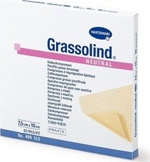 Kompres Grassolind Neutral ster.7.5x10cm 50ks