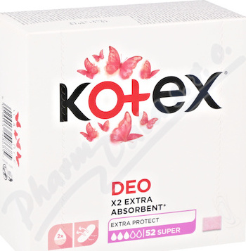 KOTEX Liners Super Deo 52ks