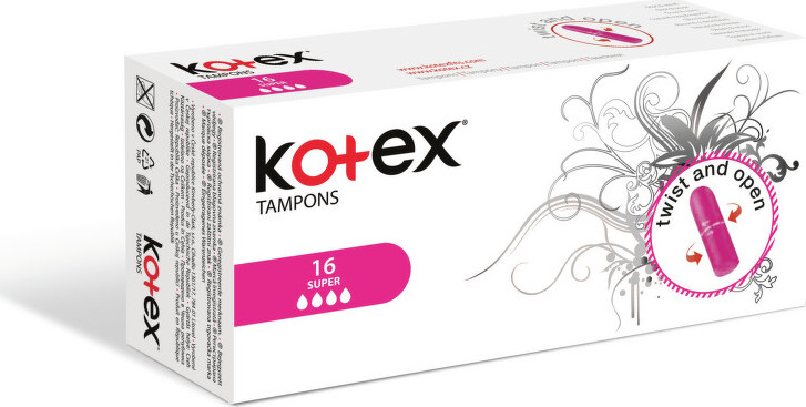 KOTEX Tampony Super 16ks