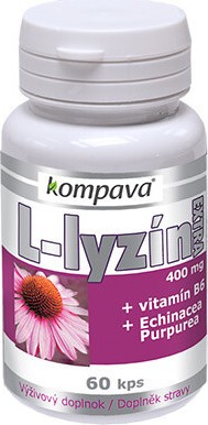 L-lyzín extra 400mg cps.60