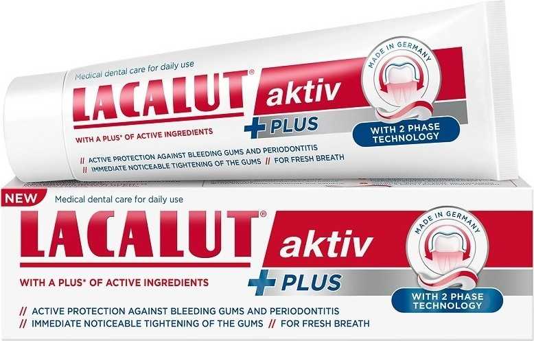 Lacalut Aktiv Plus zubní pasta 75ml