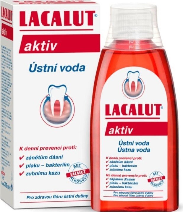 Lacalut Aktiv ústní voda 300ml