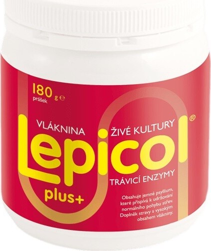 Lepicol PLUS trávicí enzymy 180g