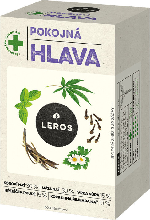 LEROS Pokojná hlava 20x1.5g