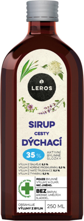 LEROS Sirup cesty dýchací 250ml