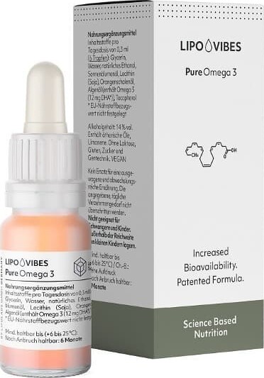 Lipovibes Pure Omega 3 10ml