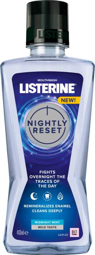 LISTERINE NIGHTLY RESET 400ml