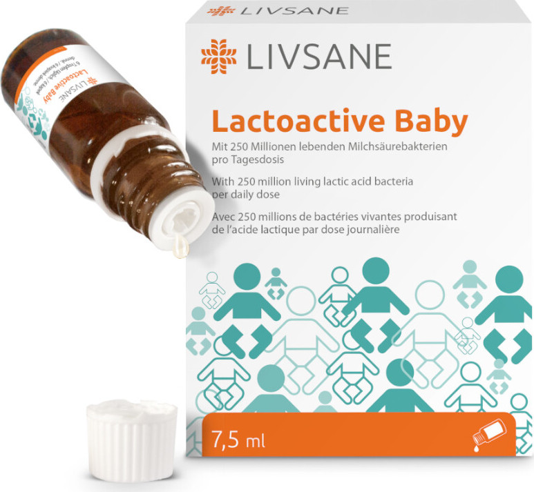 LIVSANE Laktoaktivní kapky pro děti 7.5ml