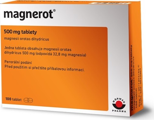 MAGNEROT 500MG neobalené tablety 100 I