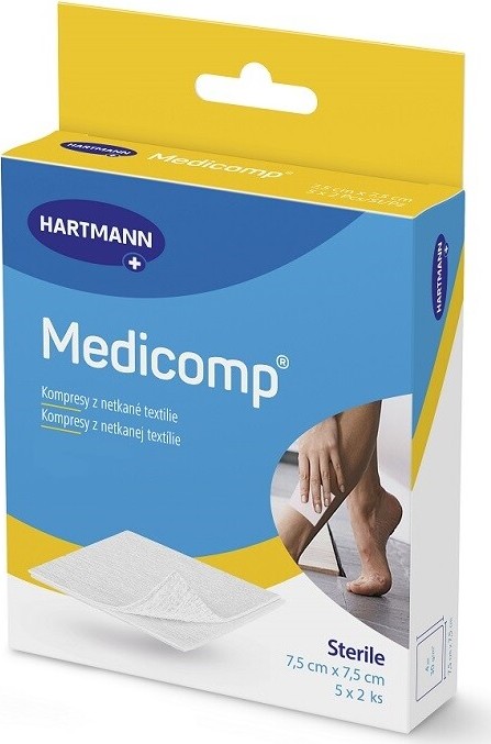 Medicomp Kompres sterilní 7.5 x 7.5 10ks