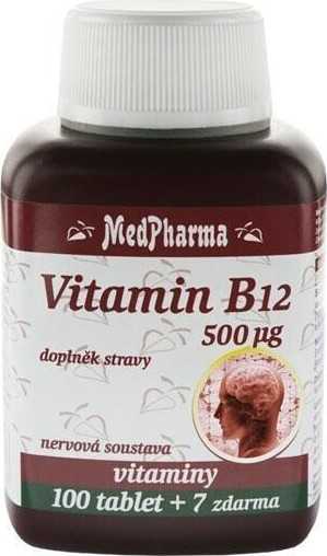 MedPharma Vitamin B12 500 mcg tbl.107