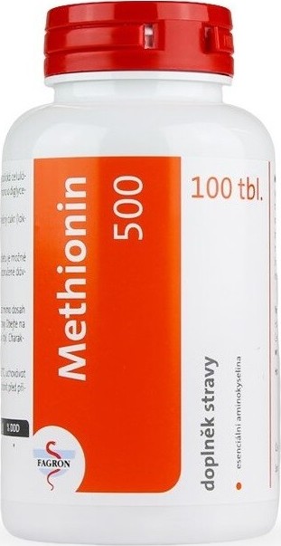 Methionin 500 tbl.100 Fagron