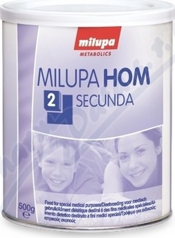 MILUPA HOM 2 SECUNDA 1X500 G perorální prášek 1X500G