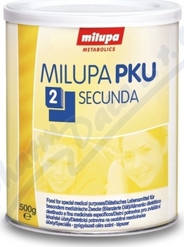 MILUPA PKU 2 SECUNDA 1X500 G perorální prášek 1X500G