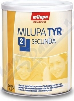 MILUPA TYR 2 SECUNDA perorální prášek 1X500G