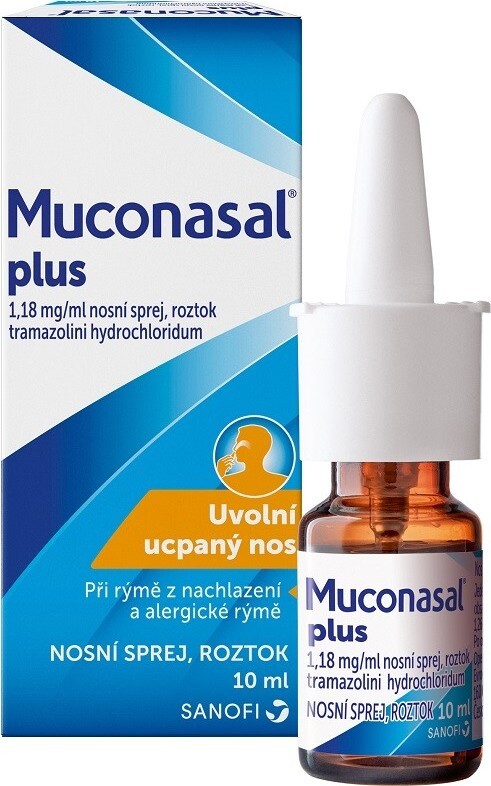 MUCONASAL PLUS nosní sprej 10ml