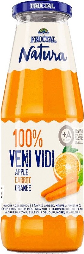 NATURA mrkev - pomeranč - jablko 100% 700 ml