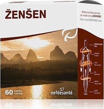 Nefdesanté Ženšen 200mg cps.60