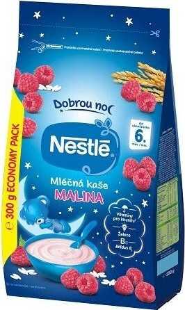 NESTLÉ Mléčná kaše Dobrou noc Malina 300 g