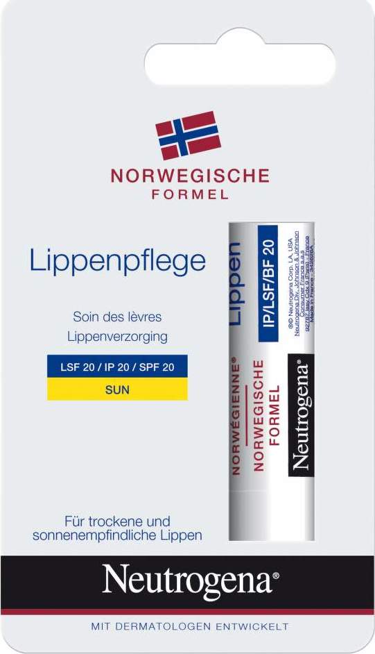 Neutrogena Norská receptura Balzám na rty SPF20 4.8 g