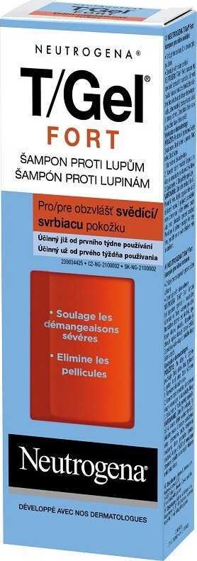 Neutrogena T-Gel Forte Šampon pro svědící pokožku hlavy 150ml