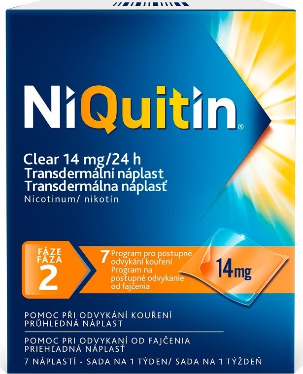 NiQuitin Clear 14 mg/24h