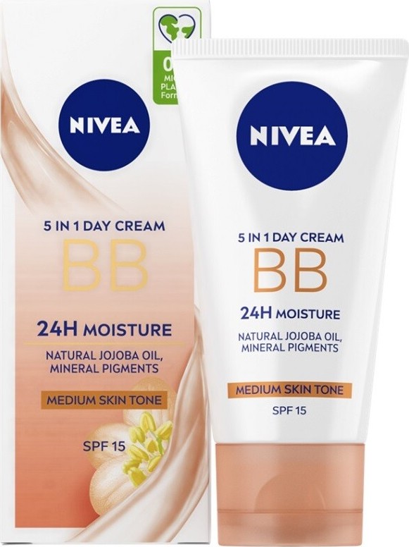 NIVEA BB hydratační denní krém 5v1 tmavý 50ml