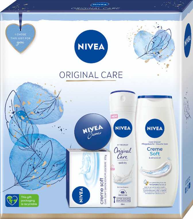 Nivea Box Original Care Set dárkové balení