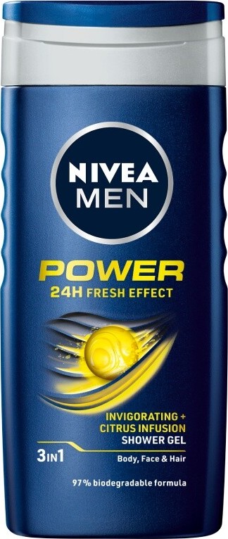 NIVEA MEN sprchový gel Power Refresh 250ml 80834