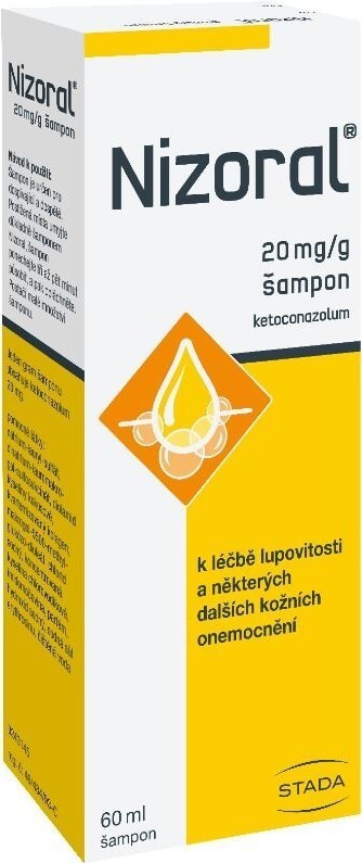 NIZORAL 20MG/G šampon 60ML