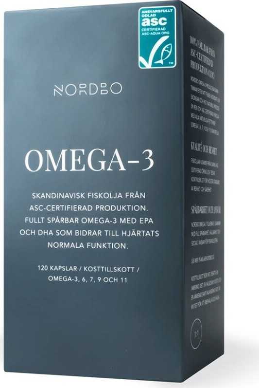 Nordbo Omega-3 cps.120