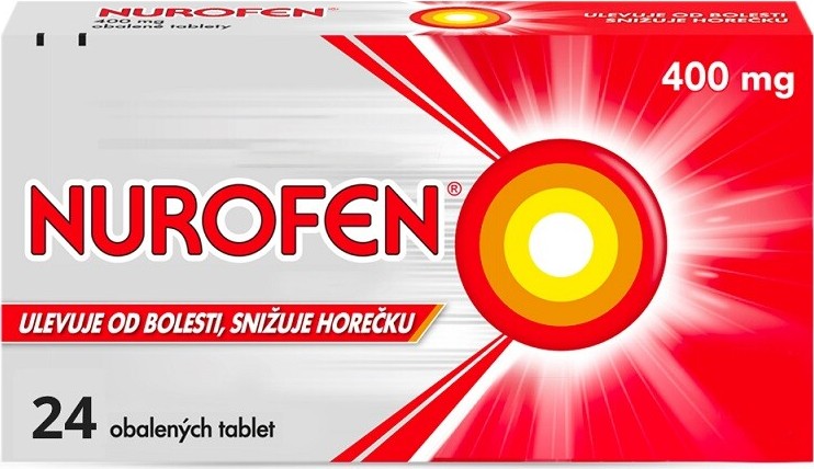 NUROFEN 400MG obalené tablety 24 I