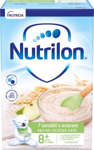 Nutrilon Kaše 7 cereálií s ovocem 225g