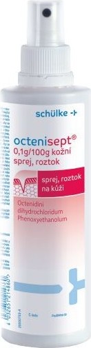 OCTENISEPT 1MG/G+20MG/G kožní podání sprej