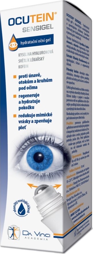 Ocutein SENSIGEL hydratační oční gel 15ml DaVinci