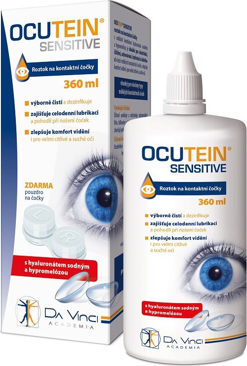 Ocutein SENSITIVE roztok na kontaktní čočky 360ml