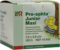 OKLUZOR NÁPLASŤOVÝ JUNIOR MAXI PRO-OPHTA